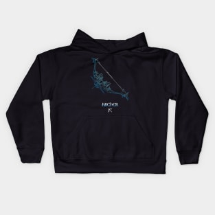 Archer Fantasy Class Weapon Kids Hoodie